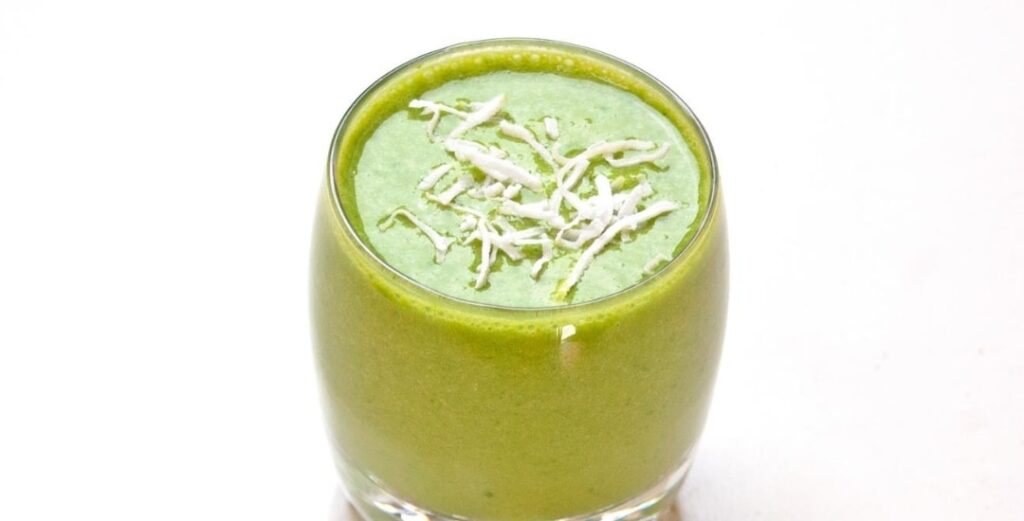 Coconut Kale Green Smoothie