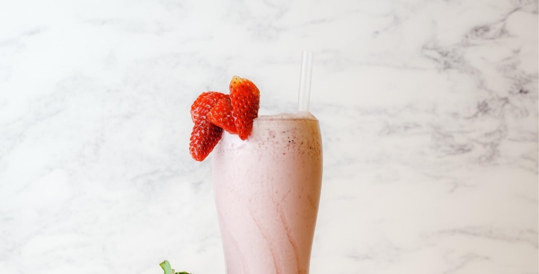 Dairy-free Strawberry Smoothie