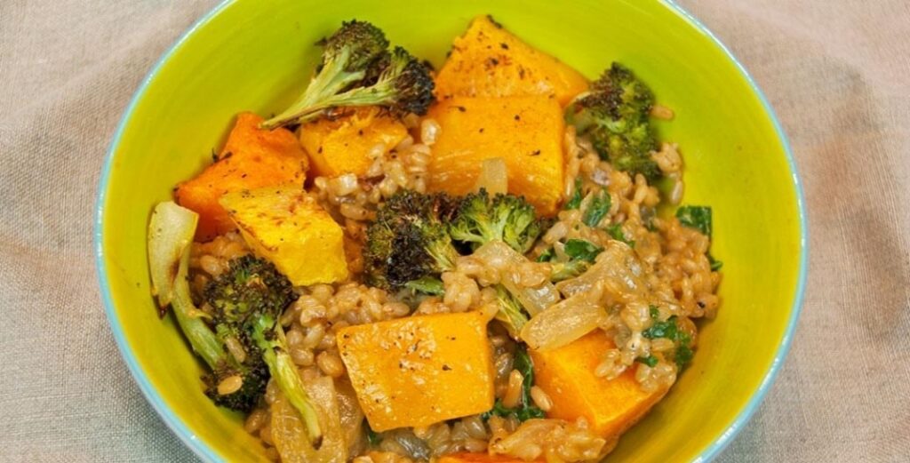 Fall Vegetable Risotto