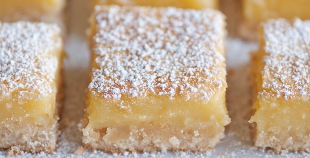 Healthy Lemon Bars