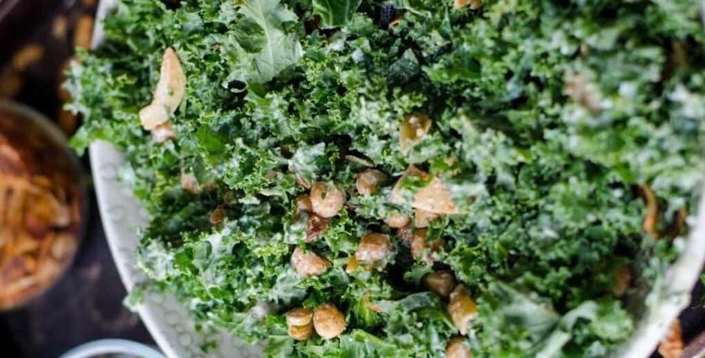 Organic Kale and Avocado Salad