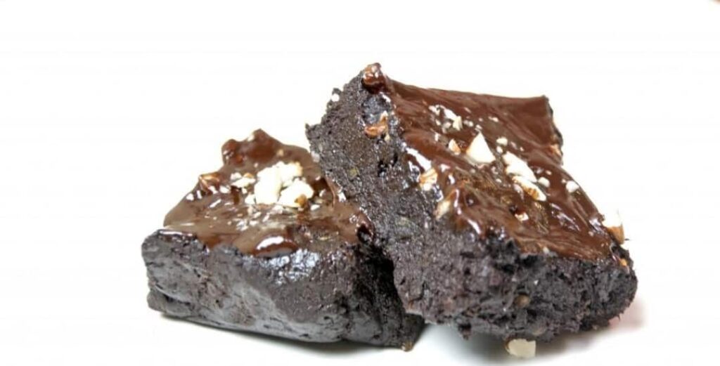 No Bake Brownies 4 Ingredient Gluten-free, Dairy-free Brownies