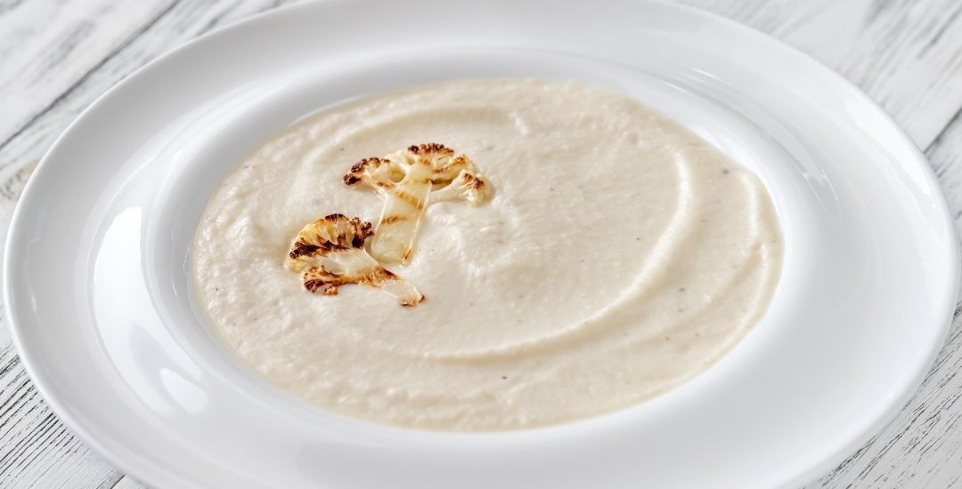 Creamy Roasted Cauliflower Soup