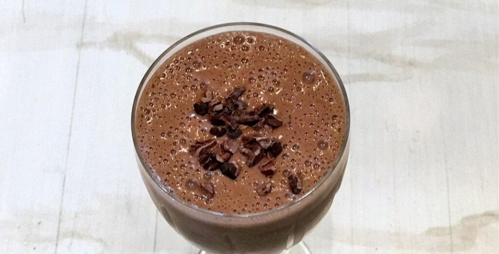 Rich and Creamy Chocolate Shake – Vegan