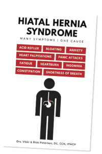 Hiatal Hernia Syndrome symptoms and treatment: Dr Vikki Petersen's new book 