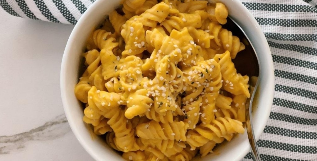 Sweet Potato Alfredo Penne Recipe, myfoodbook