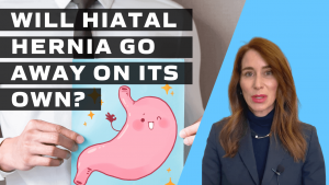 Can hiatal hernia go away on its own?