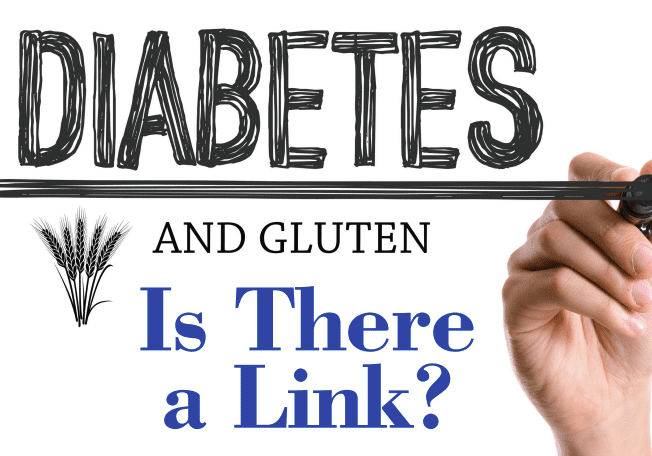 Article by Dr. Vikki Petersen discussing research studies on the connection between type 1 diabetes and gluten in children, and type 2 diabetes, celiac disease and the microbiome